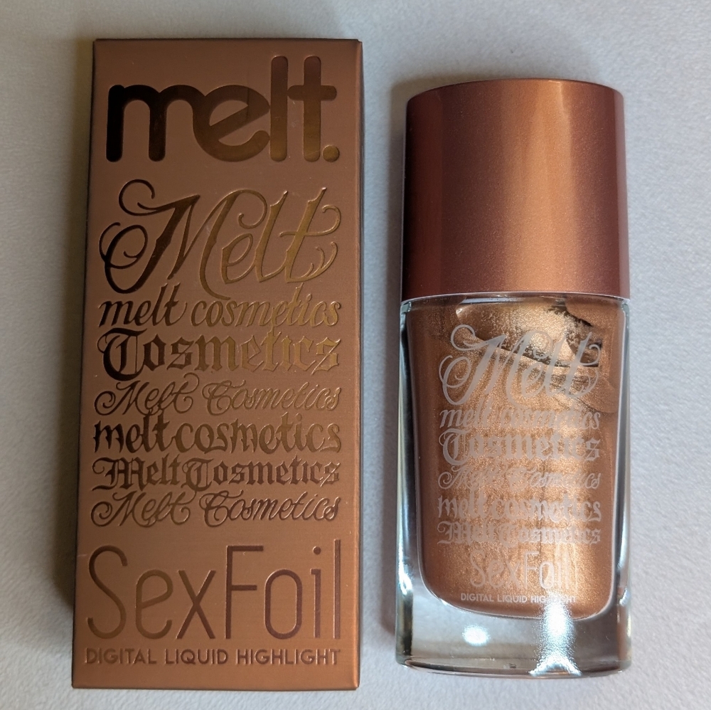 MELT Cosmetics SexFoil Digital Light Highlighter in Nova NIB Bronzer